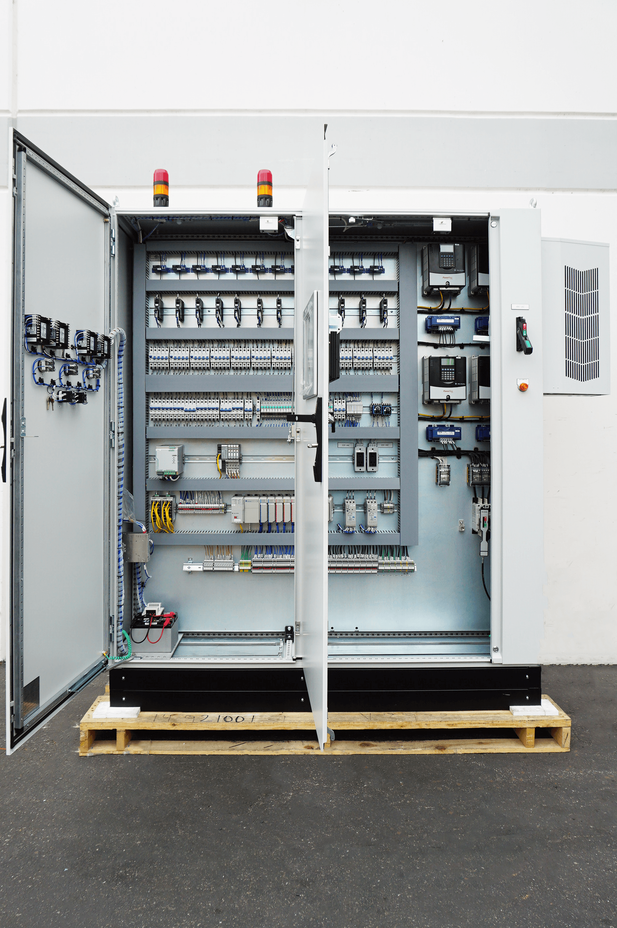 Control panel installation project