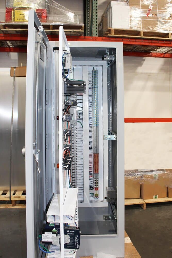 High-quality control panel with precision components