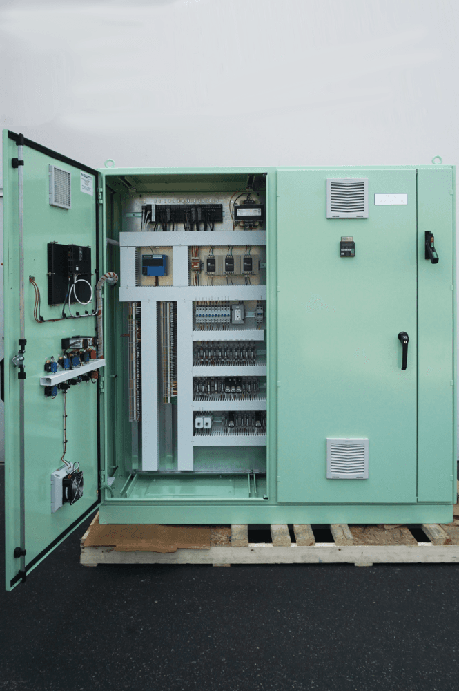 Custom control panel for process automation