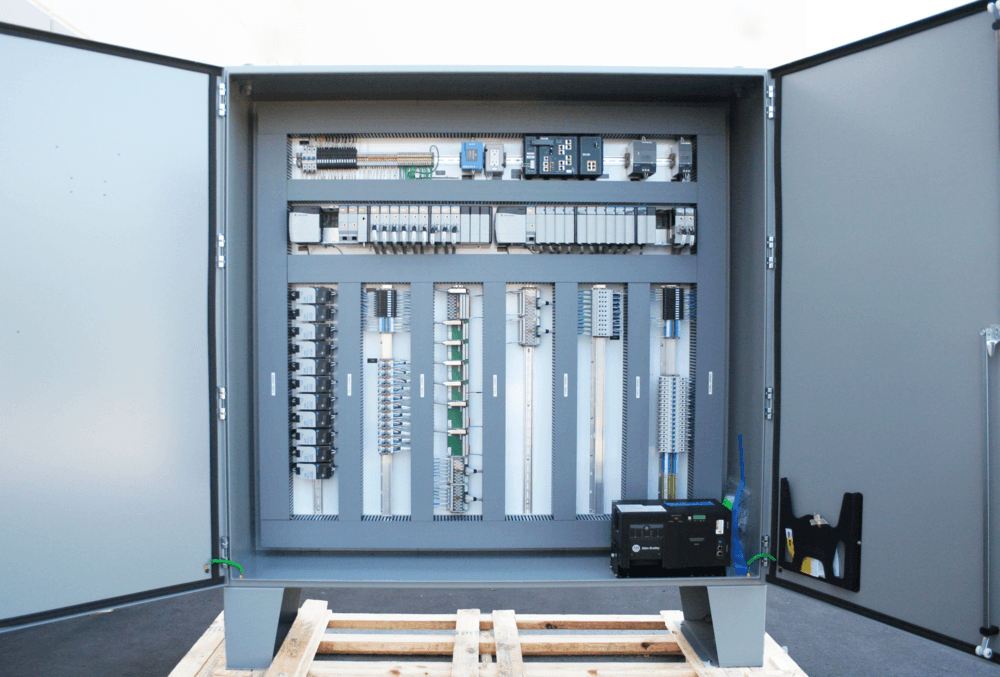 Free-standing control system for industrial applications